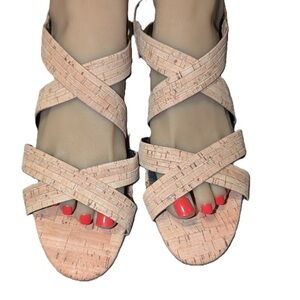 Walking Cradles Pool Sandal Cork Wrap Mark Lemp Size 11 M